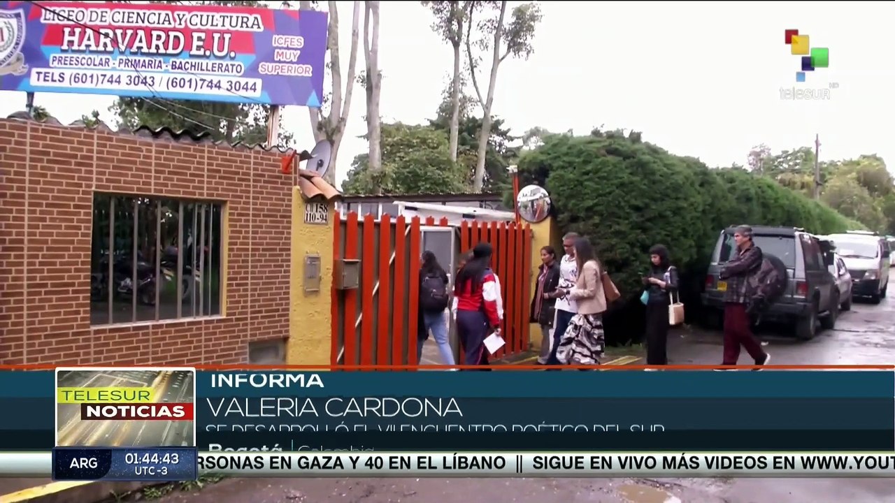 Éxito del VII Encuentro Poético del Sur en Colombia