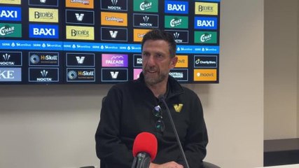 Di Francesco: "Parma come l'Inter. Ha una qualità che può farci male"
