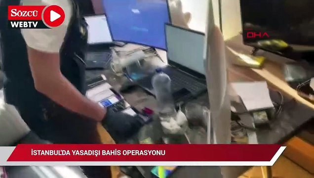 İstanbul'da yasadışı bahis operasyonu; 5 kişi tutuklandı