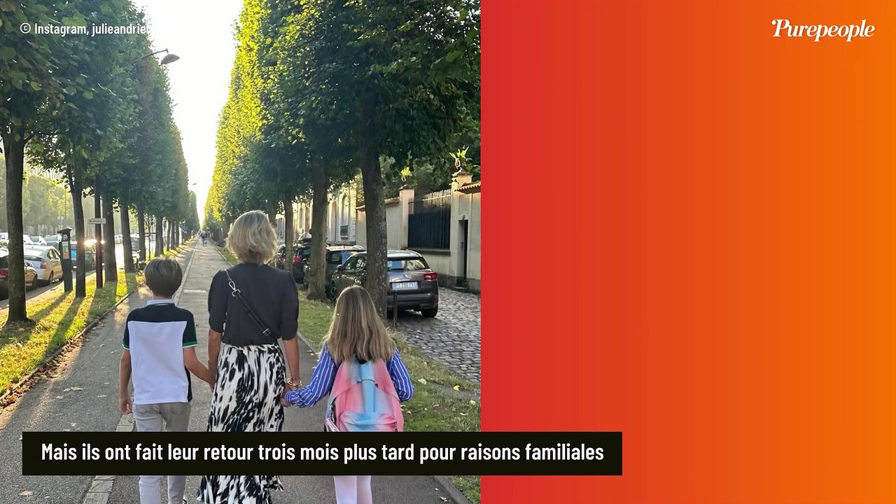 "On était parti pour s'installer vraiment là-bas mais...": Julie Andrieu évoque son déménagement compliqué en Italie avec mari et enfants