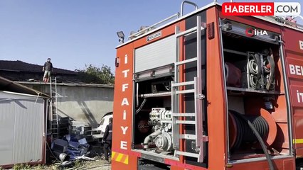 Bolu'da Kazan Dairesinde Yangın Paniğe Neden Oldu