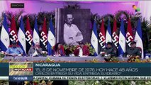 Nicaragua rindió homenaje al fundador del FSLN comandante Carlos Fonseca