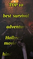 top 10 best survival 😱💀top 10 best surviva in Hindi dubbed  -- #short #virals