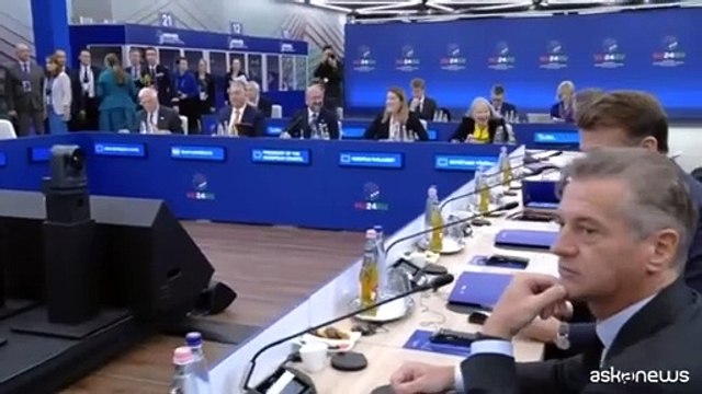 Ue, von der Leyen: il rapporto Draghi focus del summit di Budapest