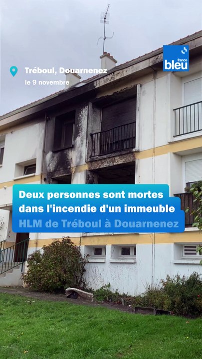 Incendie à Douarnenez