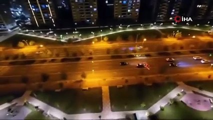 Önündeki aracı fark etmedi! Düğün konvoyu birbirine girdi!