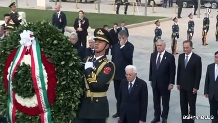 Mattarella a Pechino incontra il primo ministro cinese Li Qiang