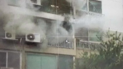 강원 원주 아파트서 불...인명 피해 없어 / YTN