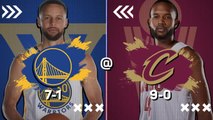 Cavaliers dominate Warriors to improve to 10-0