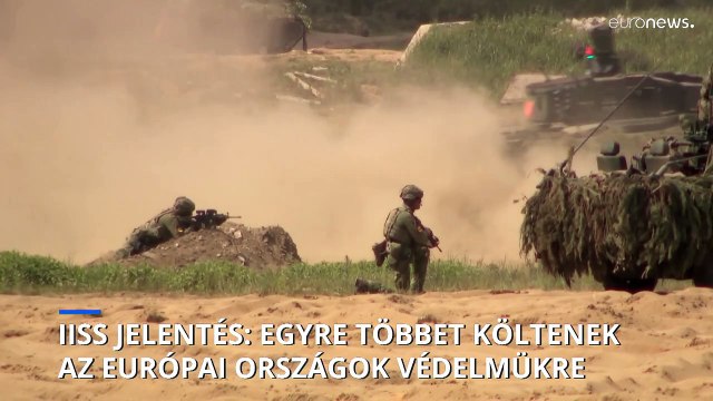 IISS jelentés: az európai országok többet költenek védelmükre Oroszország ukrajnai inváziója óta