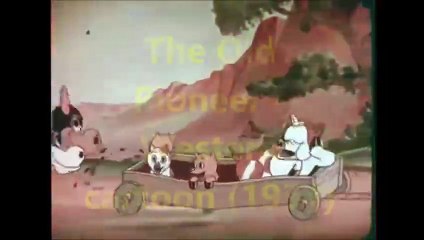 Best Cartoon - The Old Pioneer - Western cartoon (1934) #classiccartoons #kids