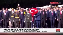 Erdoğan, Kabine'yi Çankaya Köşkü'nde toplayacak