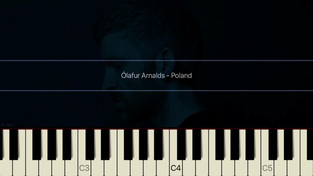 Ólafur Arnalds - Poland (Piano Tutorial Synthesia)