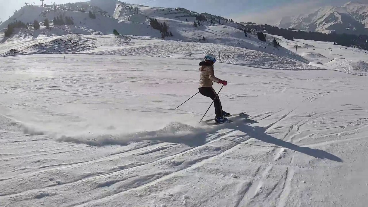 Ski to the max at kitzski - teil 1: brunn (piste 27 a).