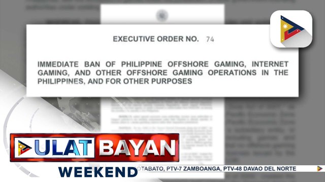 Immediate ban sa POGO, iniutos ni PBBM