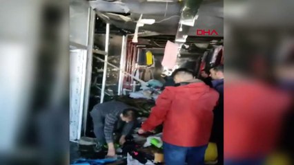 2 giyim mağazası küle döndü! 1 milyon TL'lik zarar ortaya çıktı