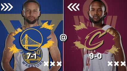 Cavaliers dominate Warriors to improve to 10-0