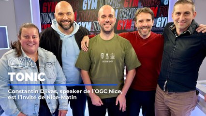 Constantin Djivas, le nouveau speaker de l'Allianz Riviera invité de Gym Tonic