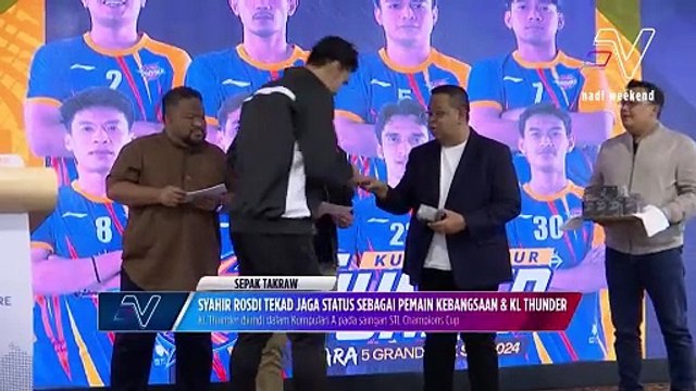 Syahir Rosdi tekad jaga status sebagai pemain kebangsaan & KL Thunder