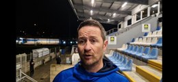 Darren Mullen Newry City v Armagh City post-match