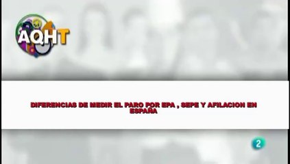 DIFERENCIAS DE MEDIR EL PARO POR EPA SEPE Y AFILACION EN ESPAÑA