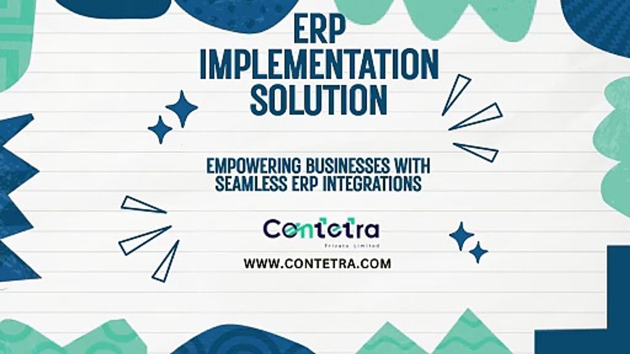 ERP Functional Consulting | Contetra Private Limited