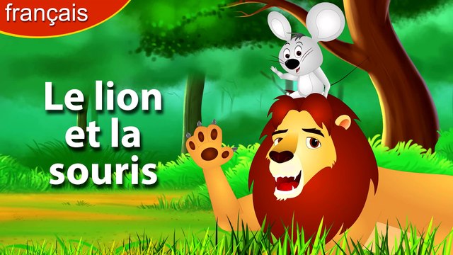 Le Lion et la Souris _ Lion and the Mouse in France _ Contes De Fées Français _@FrenchFairyTales