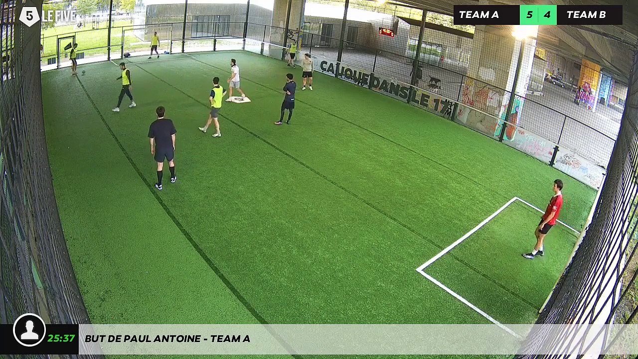 But de Paul Antoine - Team A