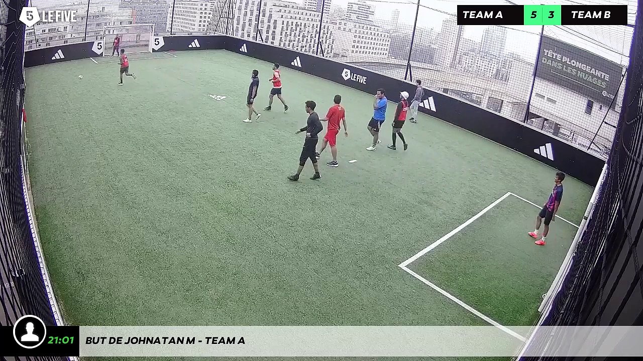 But de Johnatan M - Team A
