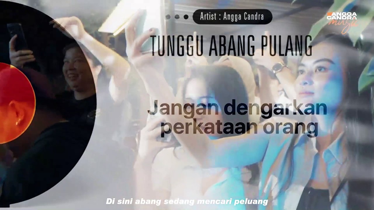 TUNGGU ABANG PULANG - ANGGA CANDRA KARAOKE VERSION