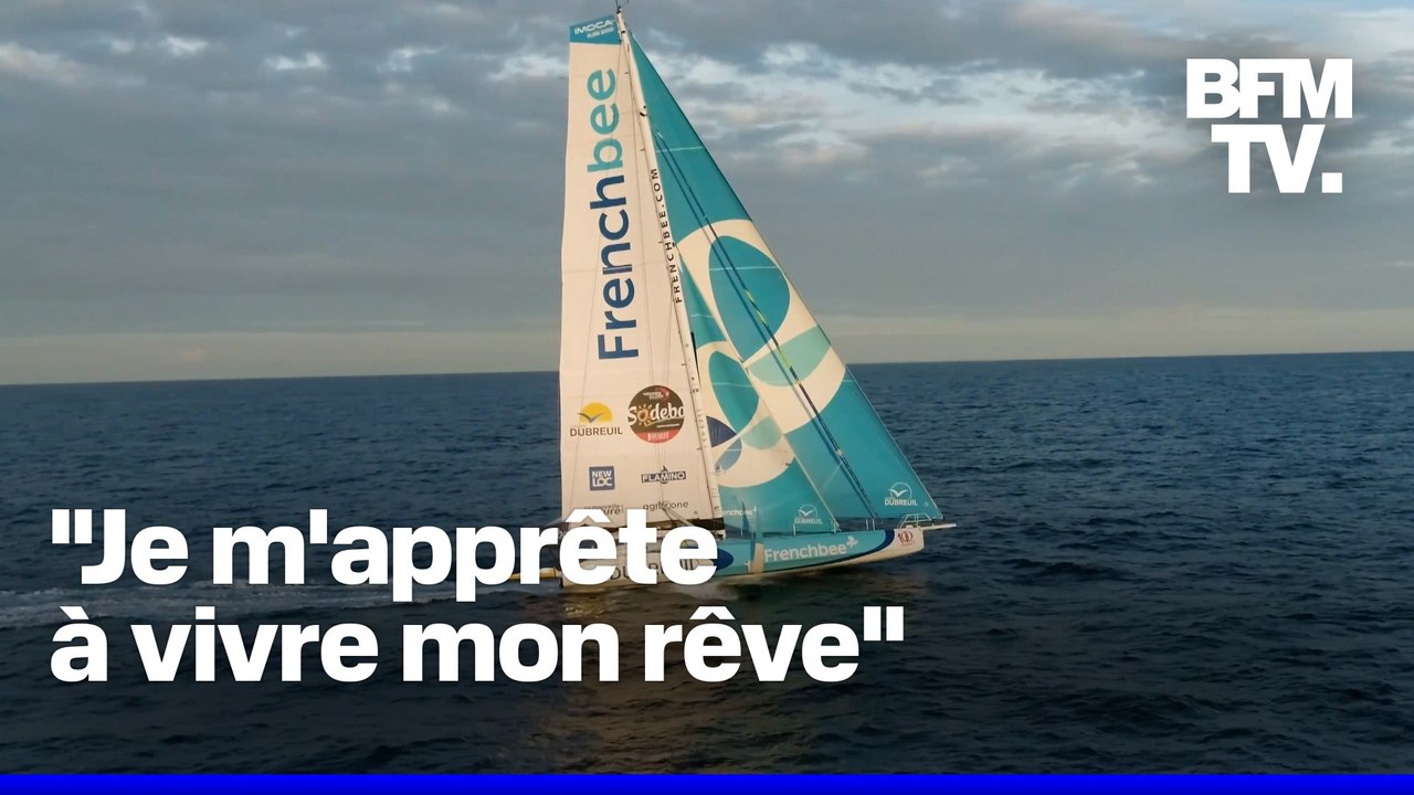 ROBIN DE BFM - Derniers entraînements en mer pour les skippeurs du Vendée Globe