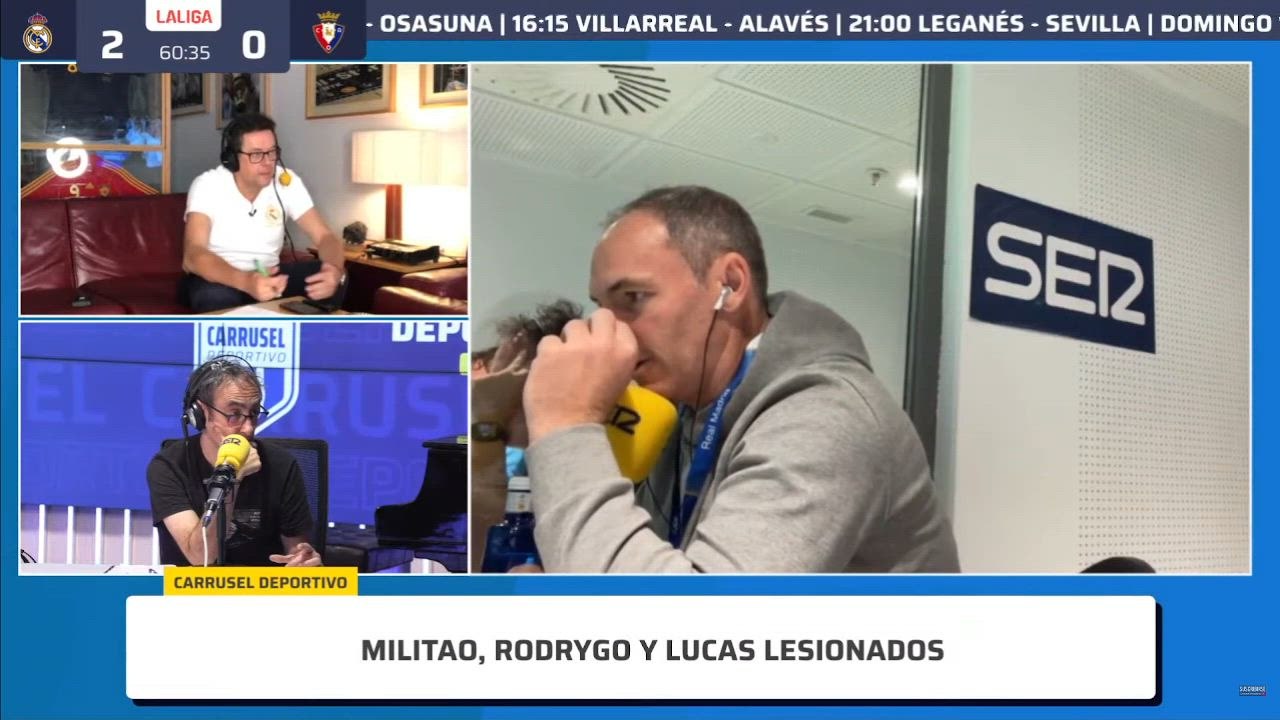 REAL MADRID vs OSASUNA | EL BRUTAL pase de LUNIN para el gol de VINICIUS