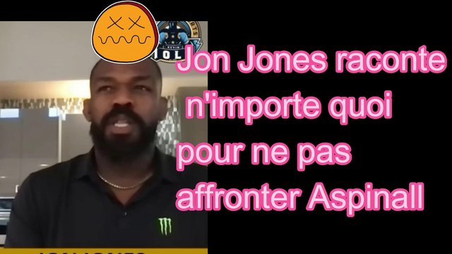 Jon Jones fuit le combat contre Tom Aspinall avec des motifs délirants ! #mma #ufc
