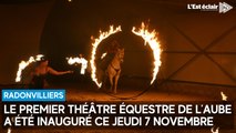 Le premier théâtre équestre de l’Aube a été inauguré à Radonvilliers ce jeudi 7 novembre