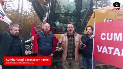 Cumhuriyetçi Vatanseverler'den Kaz Dağları çıkarması: CVP lideri Atal, Mehmet Cengiz'e meydan okudu