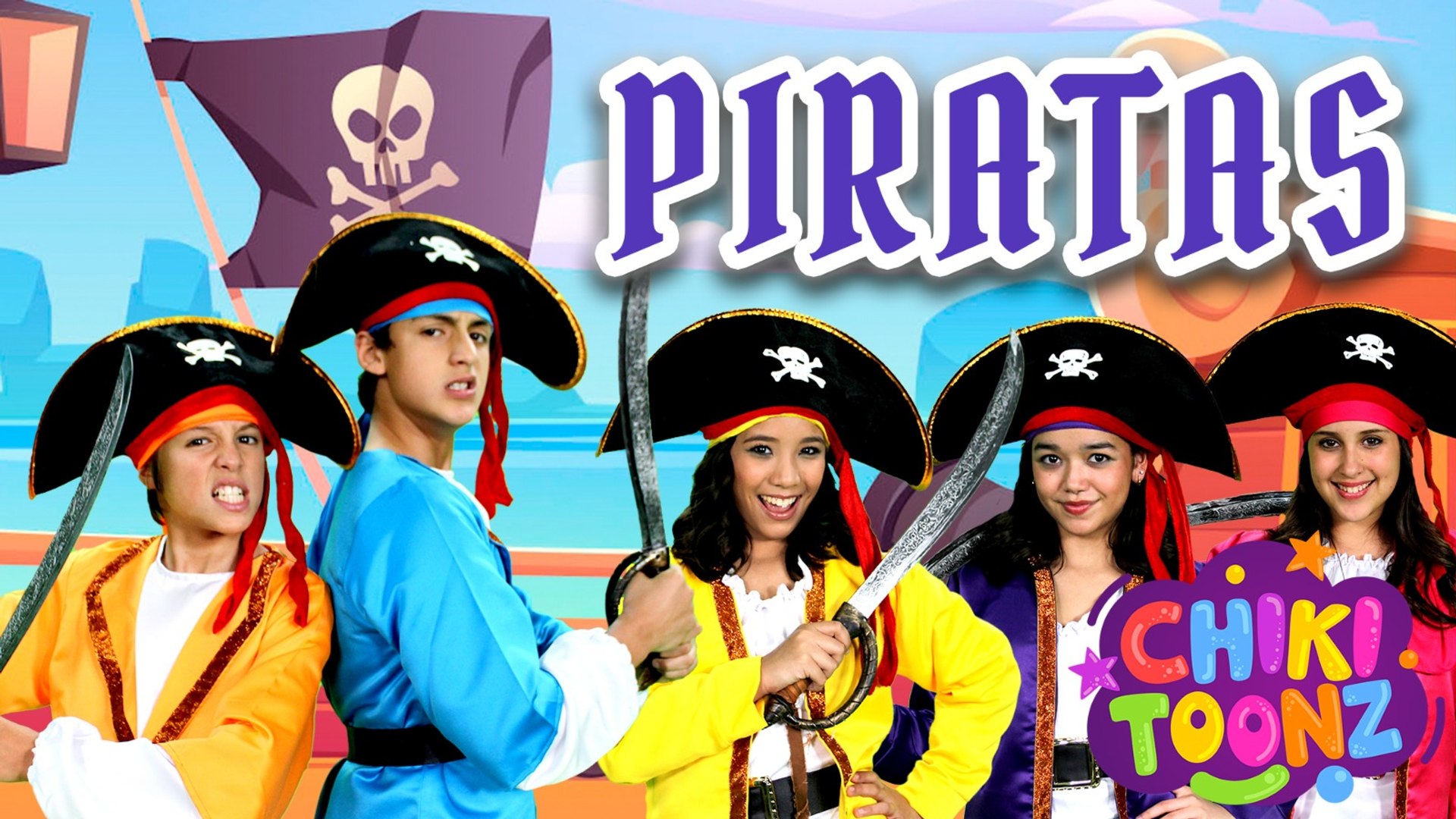 Piratas - Chiki Version | Música Infantil