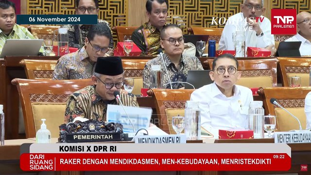 [FULL] Mendikdasmen Abdul Mu'ti Rapat Perdana dengan DPR RI, Singgung Anggaran Jangan Digantung