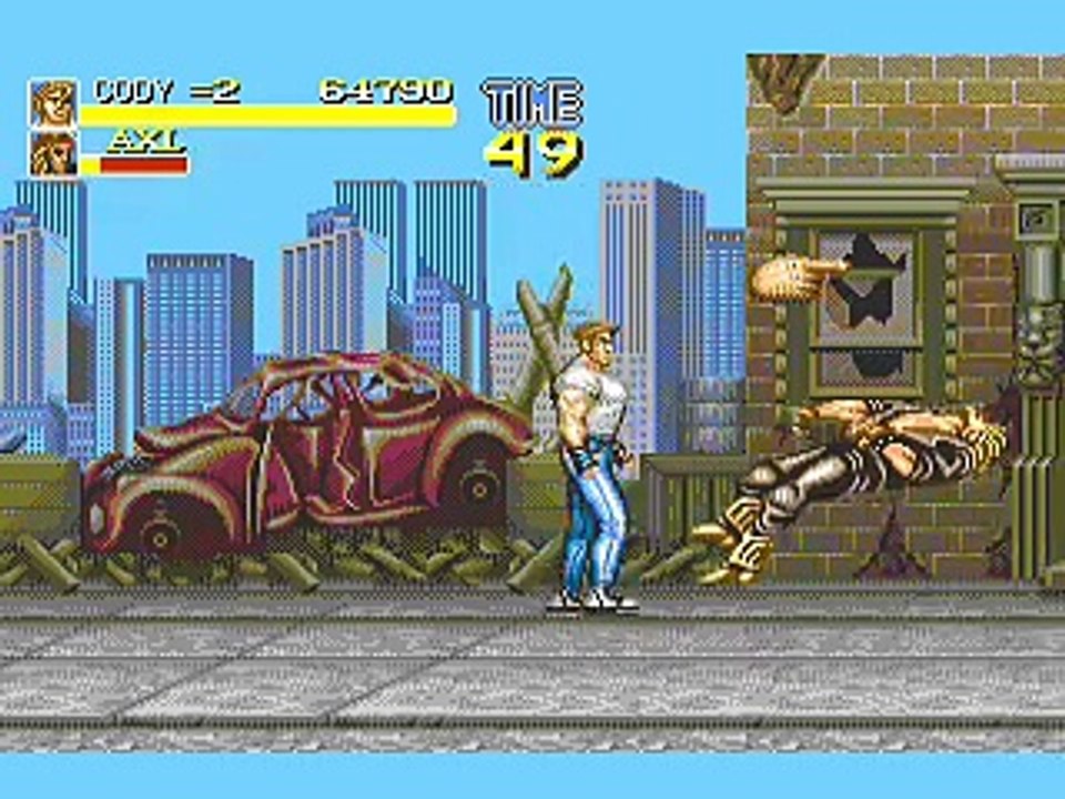 Final Fight CD online multiplayer - mega-cd