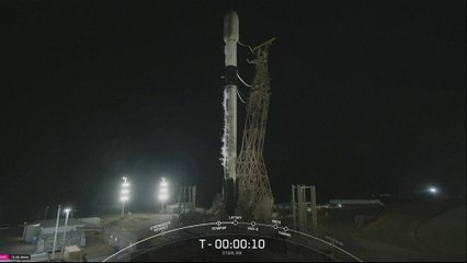 SpaceX launches new batch of Starlink satellites with Falcon 9