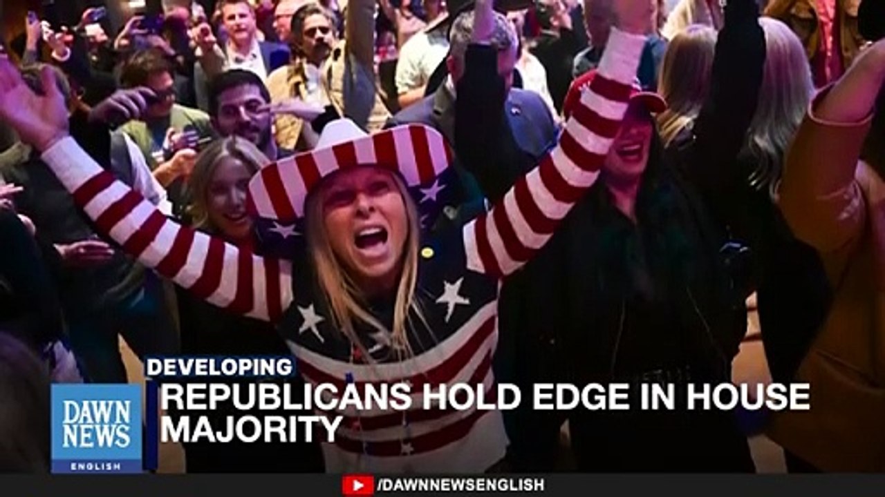 US Election: Republicans Hold Edge in House Majority | Dawn News English