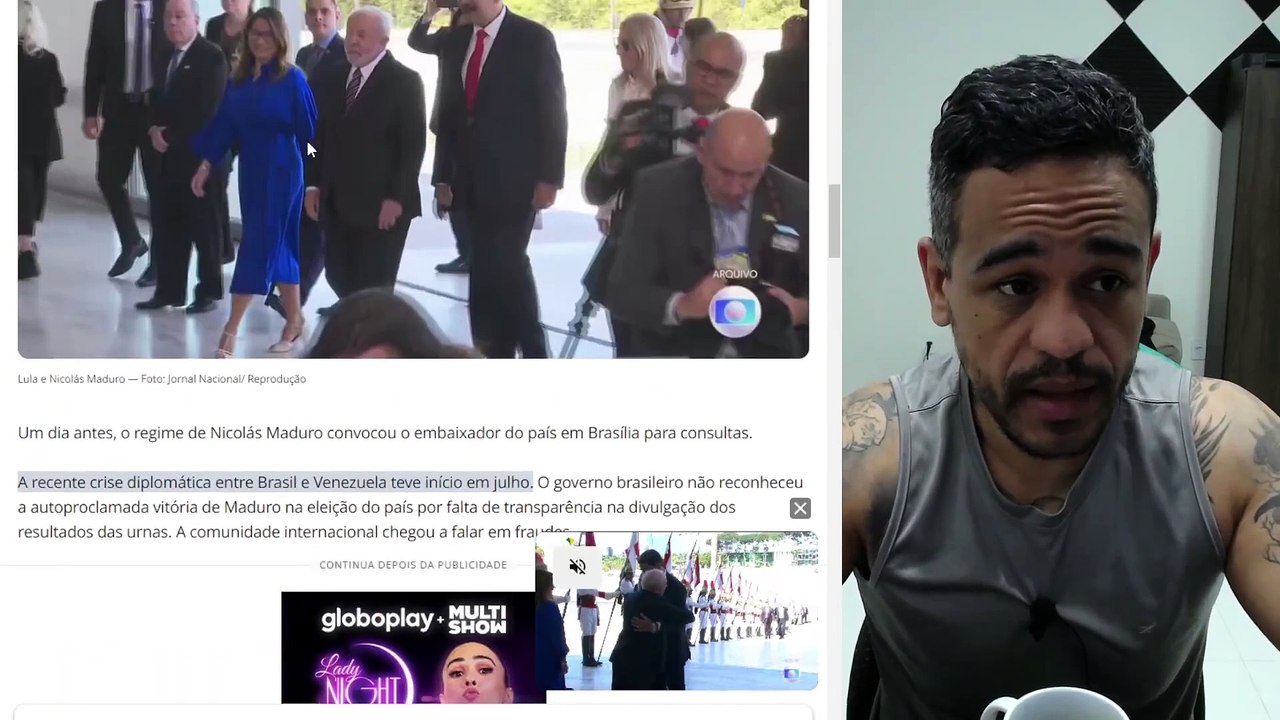 Entenda as ameaças da Venezuela contra o Brasil (LULA vs. MADURO)