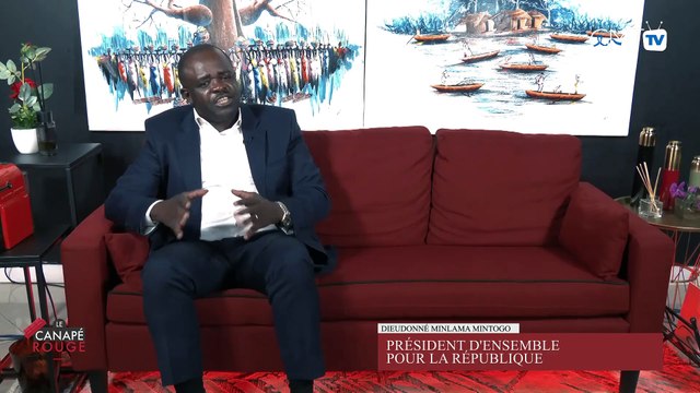 [#LeCanapéRouge ] #Teaser Retrouvez Dieudonné Minlama Mintogo, Président d’Ensemble pour la République, ce lundi 11 novembre 2024 à 21H00, face caméra sur GMTtv