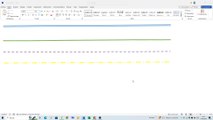 ✍🔵 Como HACER LÍNEAS de COLOR en WORD FÁCIL y RÁPIDO