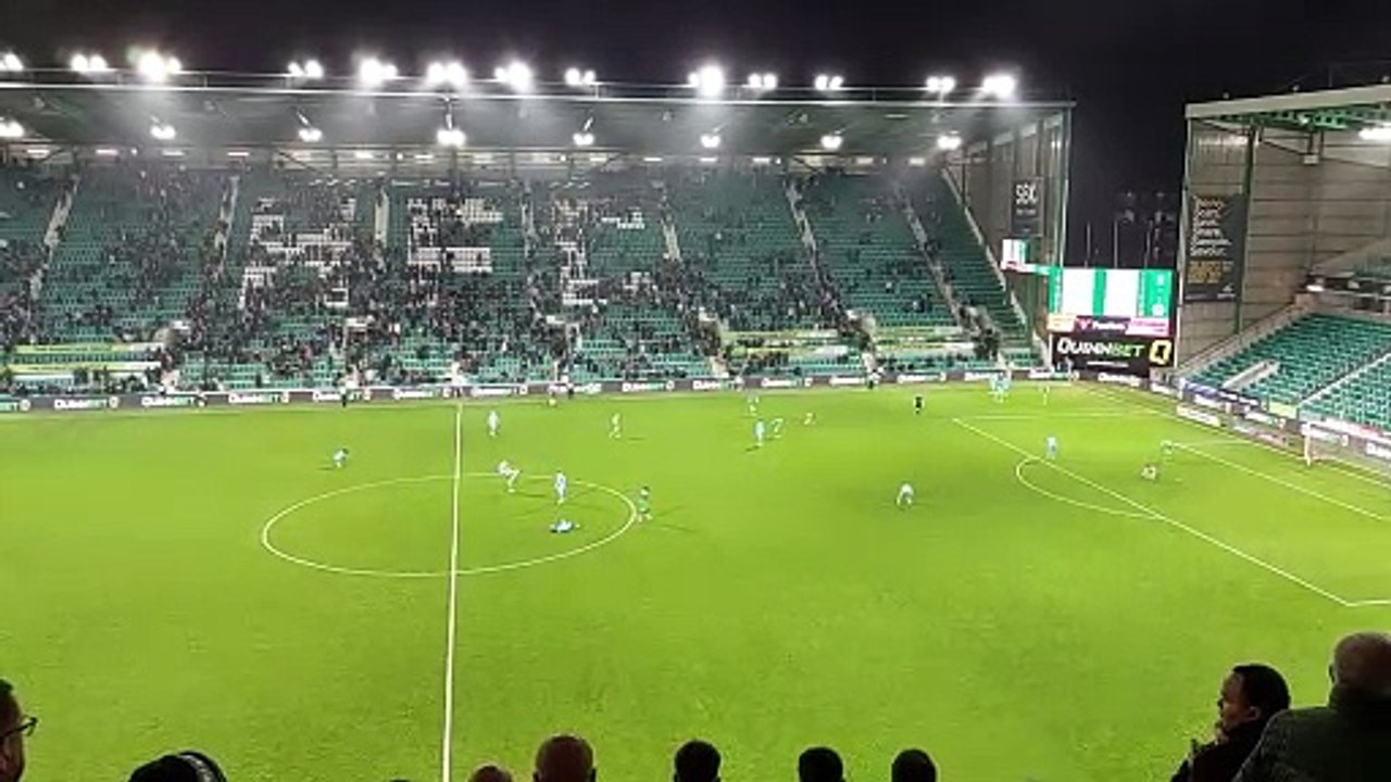 Boos at Easter Road