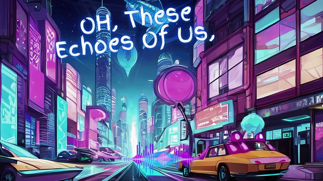 Oh These Echoes Of Us| Cityscape Music | Nighttime Music | Dreamy Music | heart  #tune titans
