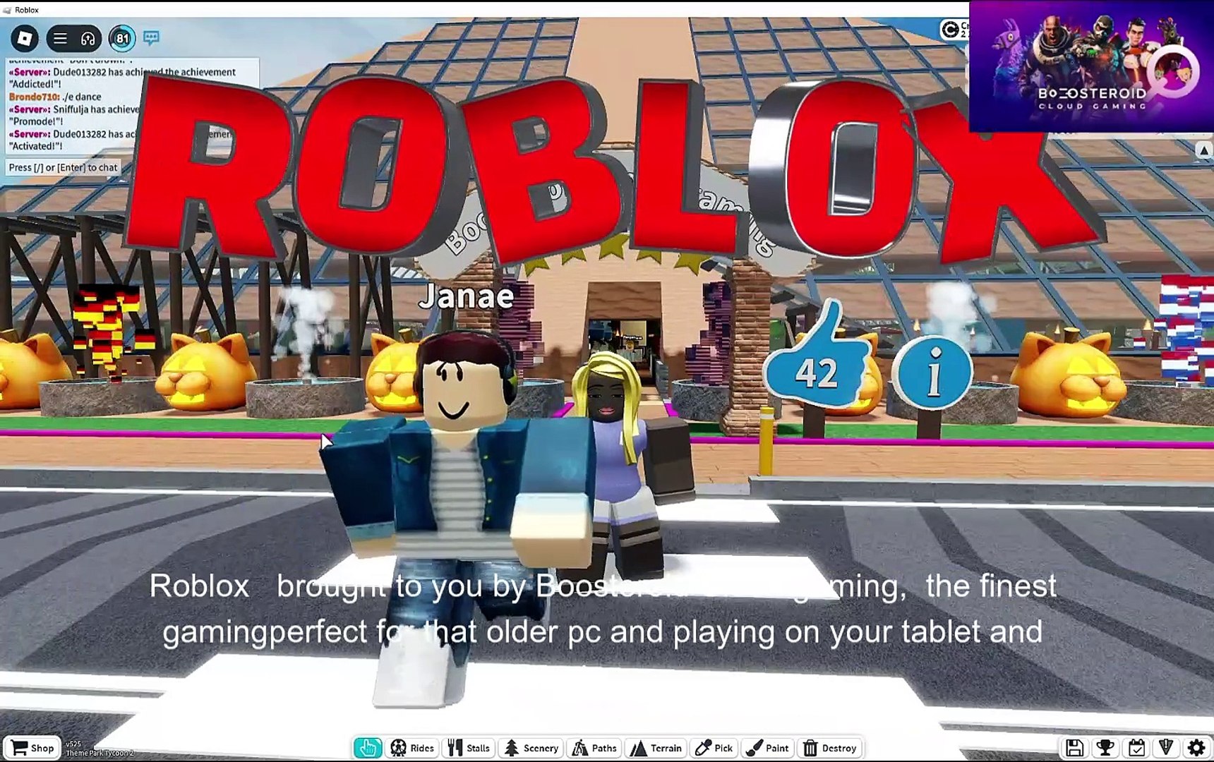 ⁣Roblox theme park tycoon 2 pharaohs  tomb   #Boosteroid #roblox