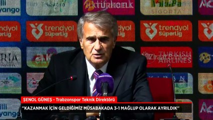 Şenol Güneş'ten Mağlubiyet Açıklaması: Hayal Kırıklığı Yaşıyor ⚽