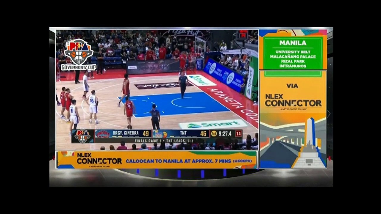 Game 6: Talk N Text vs Ginebra | 3rd Qtr Finals - November 8, 2024 | PVA Gov 2024