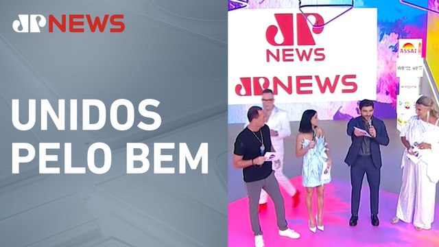 Representando a Jovem Pan, Evandro Cini participa da 27ª edição do Teleton