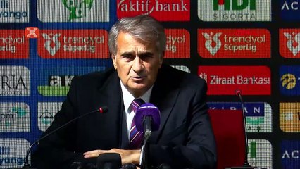 Şenol Güneş: "Futbolcular travmada"